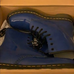Blue Dr. Martens